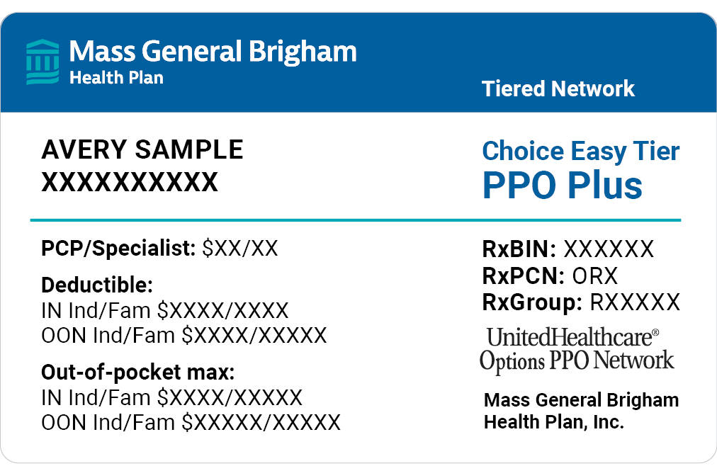 Choice Easy Tier PPO Plus Card