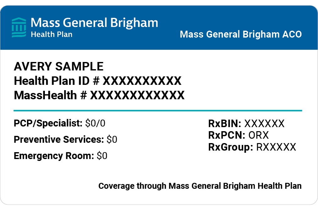 Mass General Brigham ACO Card